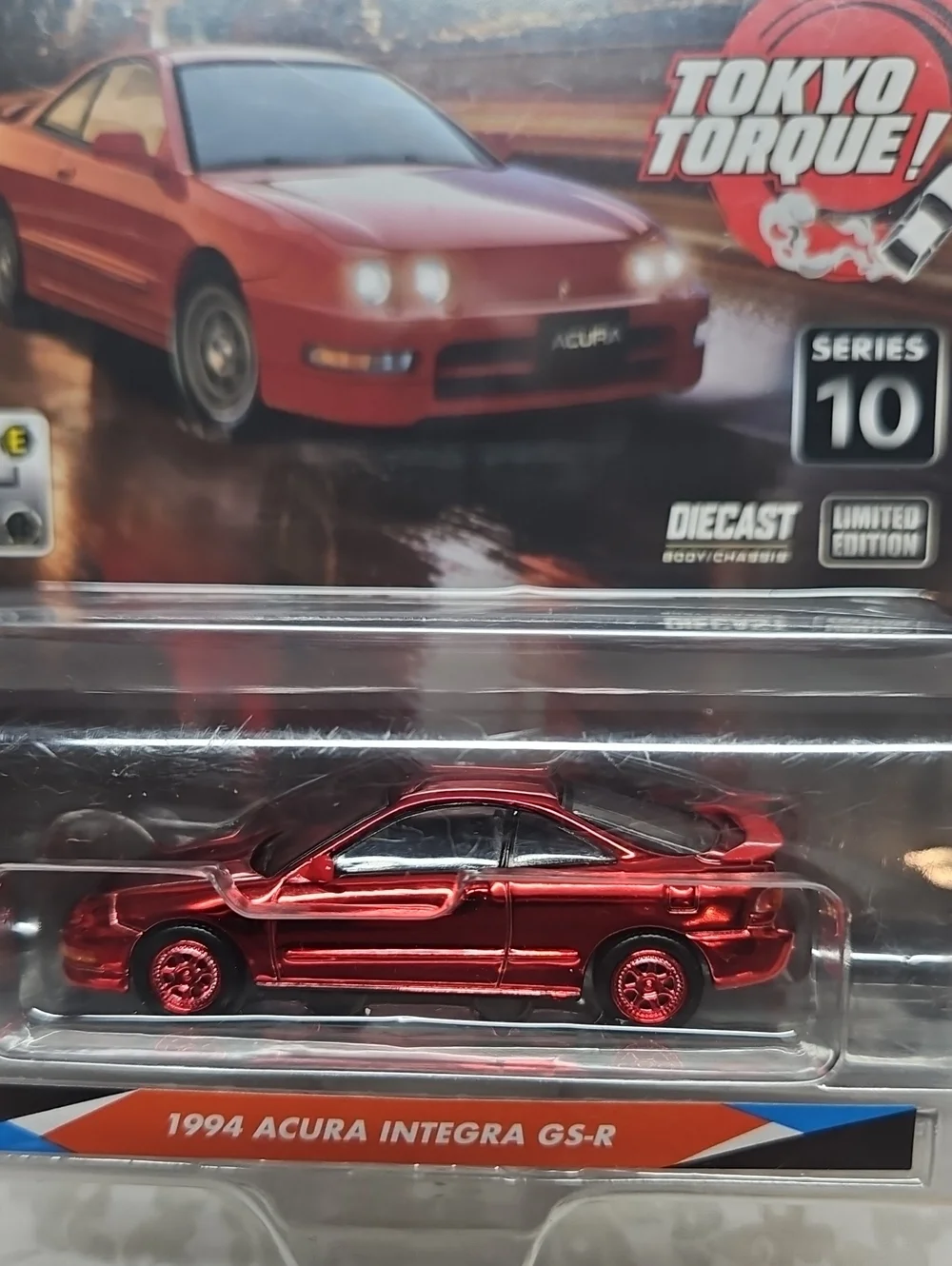 Greenlight 1994 Acura Integra GS-R Red Chase